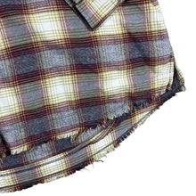 Load image into Gallery viewer, NATURAL REFLECTIONS Lumberjack Plaid Check Long Sleeve Cotton Flannel Shirt
