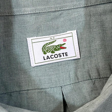 Load image into Gallery viewer, Vintage 90&#39;s LACOSTE Classic Mini Pocket Logo Green Short Sleeve Button-Up Shirt

