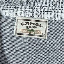 Load image into Gallery viewer, Vintage 90's Camel Shop Travel Line Plaid Check Long Sleeve Flannel Polo Shirt
