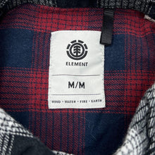 Load image into Gallery viewer, ELEMENT Skater Plaid Check Long Sleeve Flannel Cotton Shirt
