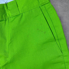 Load image into Gallery viewer, Dickies "Loose Fit" Fluorescent Green Skater Workwear Shorts
