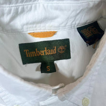 Load image into Gallery viewer, Vintage Timberland Classic White Long Sleeve Button-Up Cotton Shirt
