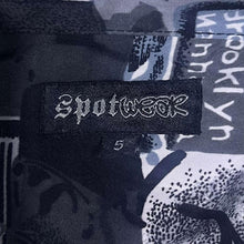 Load image into Gallery viewer, Early 00&#39;s Sportwear Hip Hop Y2K Graffiti Art Graphic Black Short Sleeve Shirt
