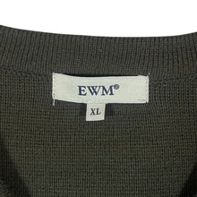 Load image into Gallery viewer, Vintage EWM Edinburgh Woolen Mill Grandad Patterned Acrylic Button Cardigan Sweater
