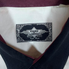Load image into Gallery viewer, Vintage Stars &amp; Striped Cowboy Western Colour Block Cotton Long Sleeve Shirt
