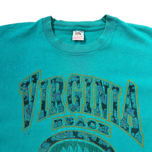Load image into Gallery viewer, Vintage 90&#39;s VIRGINIA BEACH &quot;Virginia&quot; Souvenir Spellout Graphic Single Stitch T-Shirt
