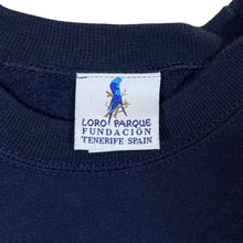 Load image into Gallery viewer, Vintage 90&#39;s LORO PARQUE &quot;Tenerife, Spain&quot; Parrot Bird Wildlife Graphic Souvenir Sweatshirt
