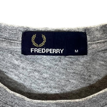 Load image into Gallery viewer, FRED PERRY Classic Essential Embroidered Mini Logo Grey Short Sleeve T-Shirt
