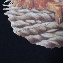 Load image into Gallery viewer, Vintage Target Transfers (1997) Squirrel Animal Nature Wildlife Graphic Black T-Shirt
