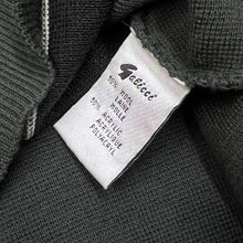Load image into Gallery viewer, Vintage GABICCI Colour Block Grandad Acrylic Wool V-Neck Knit Sweater Jumper
