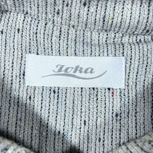 Load image into Gallery viewer, Vintage 90&#39;s Joka Grey Black Speckled Striped Long Sleeve Button-Up Flannel Shirt
