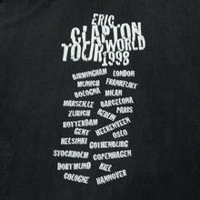 Load image into Gallery viewer, Vintage BG (1998) ERIC CLAPTON "World Tour" Blues Rock Band Concert Tour T-Shirt
