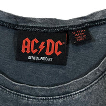 Load image into Gallery viewer, AC/DC &quot;High Voltage&quot; Classic Logo Spellout Graphic Hard Rock Band Cut Sleeve T-Shirt
