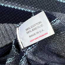 Load image into Gallery viewer, Early 00&#39;s NATURAL MENSWEAR Multi Striped Acrylic Cotton Knit Sweater Jumper
