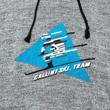 Load image into Gallery viewer, Vintage 90’s GALLINI SKI TEAM Spellout Graphic Colour Block Pullover Hoodie
