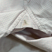 Load image into Gallery viewer, Vintage Aquascutum Baby Pink Check Long Sleeve Cotton Dress Shirt
