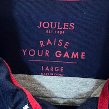 Load image into Gallery viewer, JOULES Embroidered Mini Logo Colour Block Striped Long Sleeve Rugby Polo Shirt

