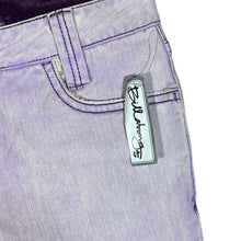 Load image into Gallery viewer, Early 00&#39;s BILLABONG &quot;Slim&quot; Surfer Skater Pale Purple Overdyed Denim Slim Fit Jeans
