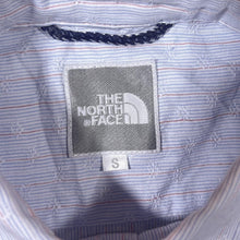 Load image into Gallery viewer, The North Face TNF Subtle Patterned Micro Striped Polyester Blend Long Sleeve Shirt
