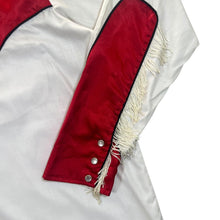 Load image into Gallery viewer, Vintage 90's Gortrud Cowboy Western Embroidered Eagle Tassled Long Sleeve Shirt
