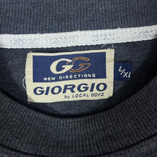 Load image into Gallery viewer, Vintage GIORGIO Local Boyz Embroidered Spellout Dark Grey Crewneck Sweatshirt
