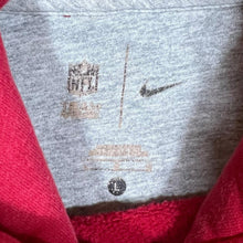 Load image into Gallery viewer, Nike NFL SAN FRANCISCO 49ERS Football Spellout Graphic Red Pullover Hoodie
