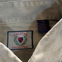 Load image into Gallery viewer, Vintage 90's Halifax Outfitters Multi Striped Short Sleeve Button-Up Cotton Shirt
