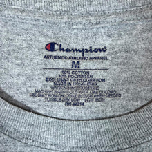Load image into Gallery viewer, Champion BOSTON COLLEGE &quot;Swimming &amp; Diving&quot; College Spellout Graphic Grey T-Shirt
