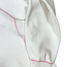 Load image into Gallery viewer, Early 00&#39;s Big Dogs Embroidered Spellout White Pink Pullover Hoodie

