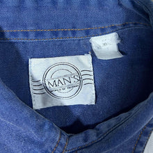 Load image into Gallery viewer, Vintage Man's World Of Fashion Cowboy Western Patterned Long Sleeve Cotton Shirt
