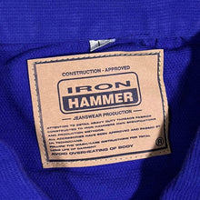 Load image into Gallery viewer, Vintage Iron Hammer Jeanswear Blue Cotton Button Workwear Trucker Jacket
