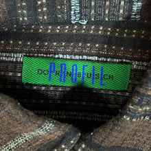 Load image into Gallery viewer, Vintage PROFIL DORNBUSCH Patterned Striped Long Sleeve Button-Up Flannel Shirt
