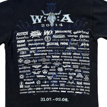 Load image into Gallery viewer, WACKEN OPEN AIR (2014) Heavy Metal Hard Rock Music Band Festival Lineup Graphic T-Shirt
