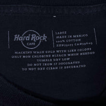 Load image into Gallery viewer, Hard Rock Cafe "Miami" Souvenir Logo Spellout Graphic Black T-Shirt
