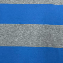 Load image into Gallery viewer, NIKE Classic Mini Logo Spellout Graphic Colour Block Striped T-Shirt

