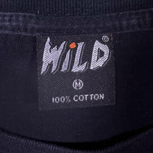 Load image into Gallery viewer, Vintage WILD Gothic Fantasy Dragon Skull Sword Graphic Black T-Shirt
