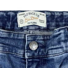 Load image into Gallery viewer, FAT FACE Eco Denim &quot;Fly Flare&quot; Blue Denim Jeans
