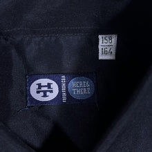 Load image into Gallery viewer, Vintage Here &amp; There C&amp;A Gothic Y2K Dragon Flaming Graphic Black Short Sleeve Shirt
