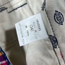 Load image into Gallery viewer, Dickies Multi Colour Gingham Plaid Check Skater Cotton Shorts
