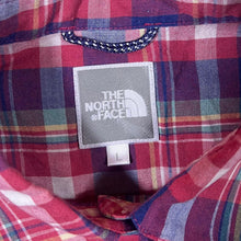 Load image into Gallery viewer, The North Face TNF Multi Plaid Check Polyester Blend Long Sleeve Shirt
