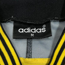 Load image into Gallery viewer, Vintage 90&#39;s ADIDAS Embroidered Mini Centre Logo Spellout Colour Block Polyester Sports Jersey T-Shirt
