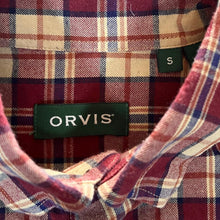 Load image into Gallery viewer, ORVIS Classic Country Plaid Check Long Sleeve Cotton Wool Blend Shirt
