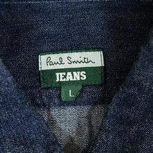 Load image into Gallery viewer, Paul Smith Jeans Classic Navy Blue Short Sleeve Cotton Shirt

