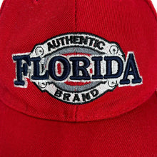 Load image into Gallery viewer, Early 00’s FLORIDA “Authentic Brand” Embroidered Souvenir Spellout Baseball Cap
