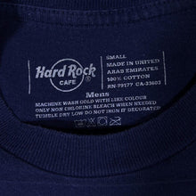 Load image into Gallery viewer, Hard Rock Cafe "Munich" Souvenir Embroidered Logo Graphic Navy Blue T-Shirt
