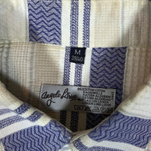 Load image into Gallery viewer, Vintage ANGELO LITRICO Multi Striped Short Sleeve Button-Up Flannel Shirt
