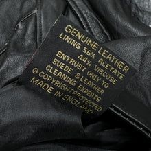 Load image into Gallery viewer, Vintage 90&#39;s SARDAR Made In England Genuine Real Black Leather Cafe Racer Biker Jacket
