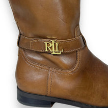 Load image into Gallery viewer, LAUREN RALPH LAUREN &quot;Baylee&quot; High Y2K Brown Leather Boots
