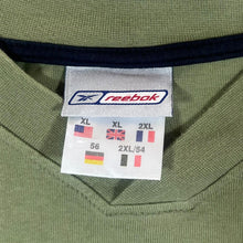 Load image into Gallery viewer, Early 00&#39;s Reebok Authentic Spellout Layered Long Sleeve V-Neck T-Shirt
