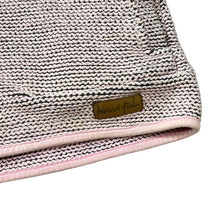 Load image into Gallery viewer, Early 00's Weird Fish Classic Baby Pink Macaroni Knit Pullover Hoodie
